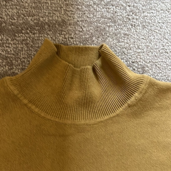 Scotch & Soda Cowl Neck Cotton Chartreuse Sweater Size S - Picture 2 of 10